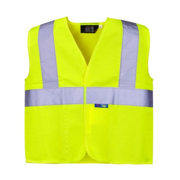Supertouch Hi Vis Yellow Junior Vest Thumbnail
