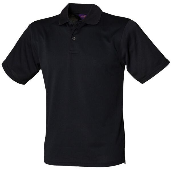 McAtamney's Henbury Coolplus® Wicking Piqué Polo Shirt Thumbnail